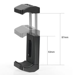 Aluminium Holder Power Bank Clamp Camera Bracket fr Portable Banks for with width ranging from 51mm to 87mm
