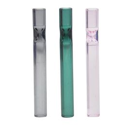 2021 NEW Coloured glass pipe, glass pipe, cigarette holder, hand roll accessories