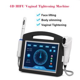 2 In 1 3.0mm 4.5mm Vaginal Tightening + 12 Line 3D 4D Hifu Skin Tighten Lift Anti Aging Wrinkle Removal Beauty Machine