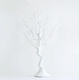 2022 new 30" Manzanita Artificial Tree White Centerpiece Party Road Lead Table Top Wedding Decoration +20 crystal Chains