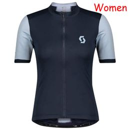 Womens Cycling jersey SCOTT team 2022 Summer Quick-Dry Short Sleeve MTB Bike Uniform Racing Clothing Road Bicycle shirt Y21121501