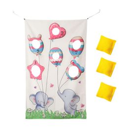 Cushion/Decorative Pillow 1 Set Indoor Hanging Flag Sandbag Toss Throwing Outdoor Game