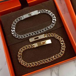 925 goldplated european style full diamond pig nose bracelet for ladies girlfriends fashion light luxury jewelry gifttrb4category