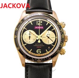 classic atmosphere sports watches 40mm business switzerland highend mens luxury calendar full functional stopwatch watch Valentine Gift present