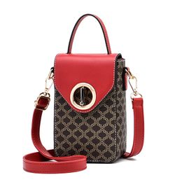 Women Shoulder Bag 2021new Fashion Phone Purses Designer Crossbody Messenger PU Leather Purse Lady Shopping Packs