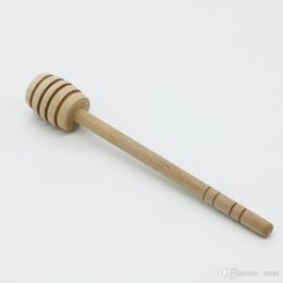 Honey Stick Honey Dipper Wood spoon for Honey Jar Long Handle Stick