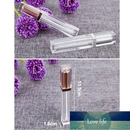 Empty Lipgloss Tube High Grade Transparent DIY Lip Gloss Packing Box Container with Acrylic Gold Silver Cap Split Bottle 20pcs Factory price expert design