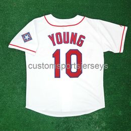 Men Women Youth Embroidery Michael Young Home White Jersey w/ Team Patch All Sizes