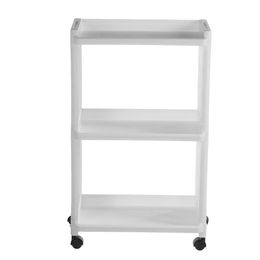 3/4 Tier Storage Cart Trolley Slide Out Rack Holder Home Kitchen Pull Out Shelf-3 Layers