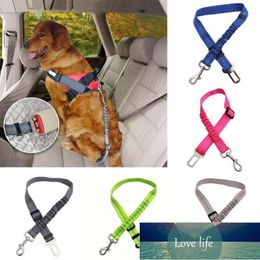 Dog Collars & Leashes Car Safety Seat Belt Adjustable Leads Leash Cushioning Elastic Reflective Rope For Cat Pet Supplies1 Factory price expert design Quality Latest