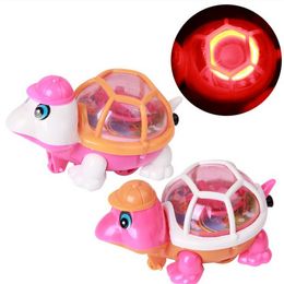 Pull-line tortoises will run will glow small traditional -line flash toys