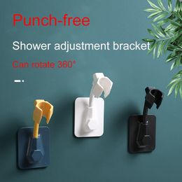 Wholesale Punch-free Bracket Fixed Frame Base Nozzle Hanging Seat Rain Shower Head Bathroom Shower Accessories