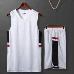 New basketball suit Men Customized Basketball Jersey Sports Training Jersey Male comfortable Summer Training Jersey 052