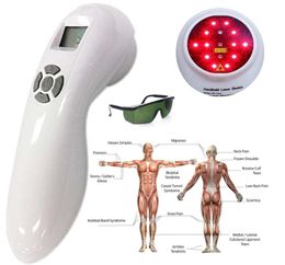 LLLT 650nm and 808nm Cold Laser Physical Therapy Handy B Cure Device Back Pain/Neck Pain/Shoulder Pain Relief