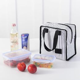 Fresh Insulation Cold Bales Thermal Lunch Bag Daily Tote Organizer Holder Picnic Storage Container Bags