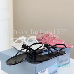 2021 fashion Luxury women sandal Calf leather quilted Platform sandals shoes Designer Flat sandalias size 36-41 5685