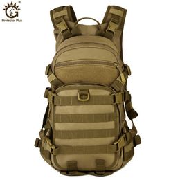 Outdoor Military Tactical Backpack Trekking Sport 25L Waterproof Nylon Camping Hiking Trekking Camouflage Bag Travel Backpack Q0721