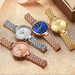 WWOOR es For Womens Fashion 2020 Top Brand Luxury Rose Gold Steel Waterproof Quartz Wrist Women Female Bracelet Watch