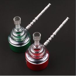 Defecation glass shaped hookah electric blowing plastic hookah glass pipe