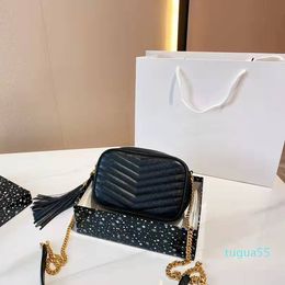 designer High quality camera Bags fashion bag caviar fabric single shoulderbag flow rate soft hardware perfect 3 colors