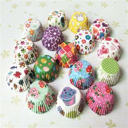 Herramientas Revestido crimping Muffin Cupcake Wrappers casos Molde Para Pastel Papel Tazas Herramientas Revestido crimping Muffin Cupcake Wrappers casos Molde Para Pastel Papel Tazas