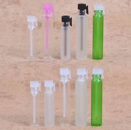 Wholesale 1ml 2ml Perfume Bottles Sample Sack Empty Refillable Mini Glass Bottle of Essential Oil Cosmetic Product