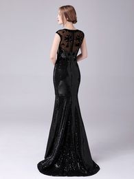 Sexy Bling Evening Dresses High Neck Sleeveless Sequins Crystal Floor Length Plus Size Formal Party Dress Pageant Prom Gowns