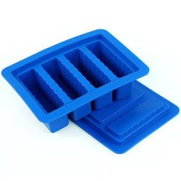2022 new Rectangle Silicone Mold For Soap Bar Winkie,Energy Bar, Muffin, Brownie, Cornbread, Cheesecake, Panna Cotta, Pudding