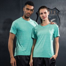 P13 Men Women Outdoor Running Wear Jerseys T Shirt Quick Dry Fitness Training Clothes Gym Sports