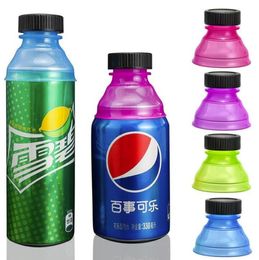 Replacement Soda Can Covers multicolor PP Beer Cans Leakproof Cap Can Spout Cap With Screw Cap FY4517