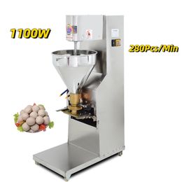 High Quality Meatball Machine Stainless Steel 1100W Electric Beef Chicken Fish Meat Ball Forming Machine 220V