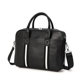 Designer Fashion Bags New Men's Handbag Business Leather Bag Single-Shoulder Briefcase Computer Women Handbags