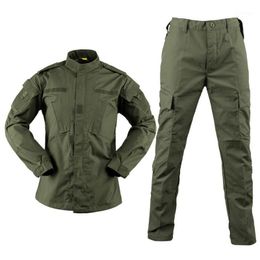 Men's Tracksuits Military Uniform Camouflage Tactical Suit Camping Men Army Special Forces Combat Jcckets Pants Militar Soldier Clot