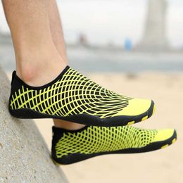 Men Women Breathable Barefoot Diving Swimming Outdoor Sports Upstream Shoes Beach Wading Shoes Male Light Seaside Sneakers X0728
