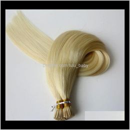 100G 1Set 100Strands Pre Bonded I Tip Stick Brazilian Human 18 20 22 24 60 Indian Products Intqr Prebonded Os8Pz