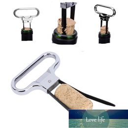 Cork Puller Vintage Wine Bottle Opener Two-prong Cork Extractor Professional Red Wine Champagne Sparkling Stopper Remover Factory price expert design Quality