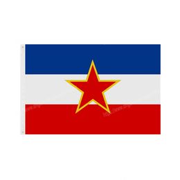 Yugoslavia Flags National Polyester Banner Flying 90 x 150cm 3 * 5ft Flag All Over The World Worldwide Outdoor can be Customised