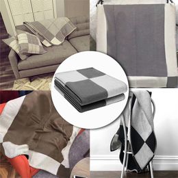 Luxury Soft Cashmere Blankets Trendy Portable Wool Blanket Spring Summer Car Sofa Carpets For Adult Kids