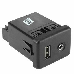 -13599456 pour GM Chevrolet Center Console Receptacle Jack Dual USB Chargeur USB / Aux Port Connector