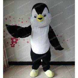 Halloween Penguin Mascot Costume High quality Cartoon Character Outfits Adults Size Christmas Carnival Birthday Party Outdoor Outfit