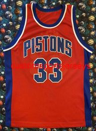 Mens Women Youth Vintage Champion Grant Hill Basketball Jersey Embroidery add any name number