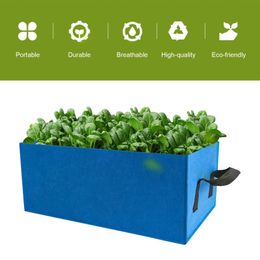 Planters & Pots Felt Garden Grow Bag Outdoor Vegetable Planter Bags Living Fabric Pot Gardening Supplies