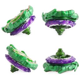 4D Metal Beybleyd Burst GT Green Phoenix B135 Mini Plastic Assemble GT Stadium Gyro with Launcher Toys for Children