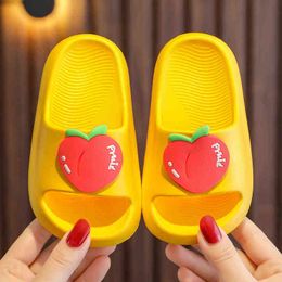 Summer Home Indoor Soft Bottom Non-slip Girls Cute Outer Wear Children's Sandals Cartoon Slipperss Fashion Children's Slippers G1218