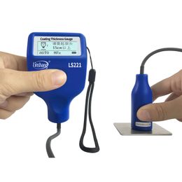 LS221 dry film Coating Thickness Gauge Digital paint thickness Metre for thickness of metal surface coatings