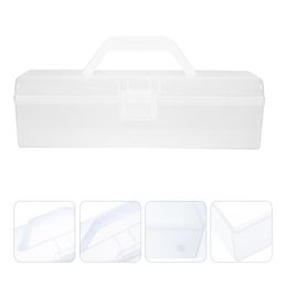 Storage Bottles & Jars 2Pcs Hand-held Boxes For Kitchen Restaurant Home Necessities White