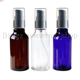 50pcs 100ml empty cosmetic container with cream pump,skin care treatment bottles travel size makeup setting spraygood qty