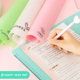 Multifunction A2/A3 Student Drawing and Writing Silicone Cushion Exam Special Tool with Scale Desk Mat Decoration Mouse Pad