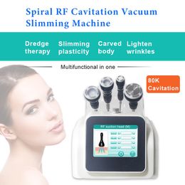 Ultrasound Cavitation Machine 80K Ultrasonic Lipo RF Vaccum Slimming Body Lose weight Cavi Contouring Equipment