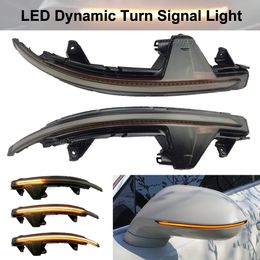 2 pieces Dynamic Turn Signal LED Side Wing Rearview Mirror Indicator Blinker Repeater Light For Audi A7 S7 RS7 4G8 2010-2016